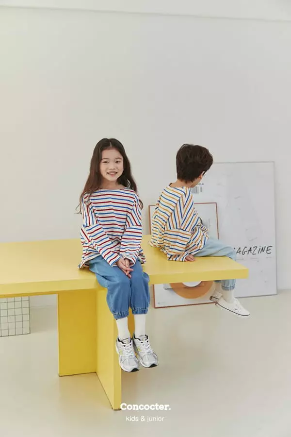 Concocter - Korean Children Fashion - #childofig - Span Jogger Jeans - 8