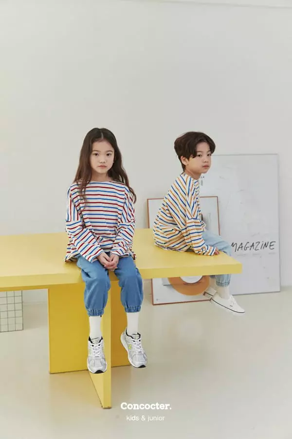 Concocter - Korean Children Fashion - #childrensboutique - Span Jogger Jeans - 9