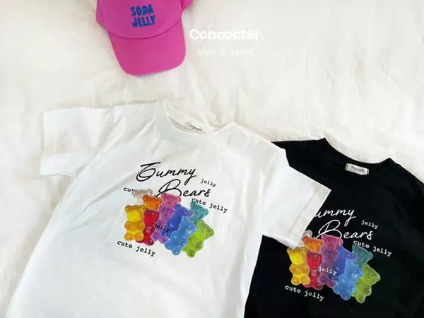 Concocter - Korean Children Fashion - #designkidswear - Jelly Bear Short Sleeves - 11