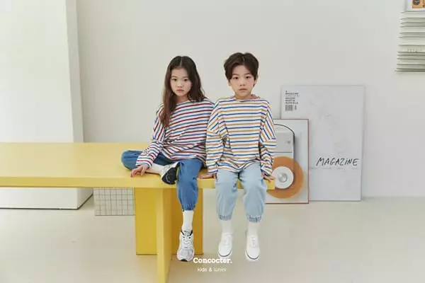 Concocter - Korean Children Fashion - #fashionkids - Span Jogger Jeans - 12
