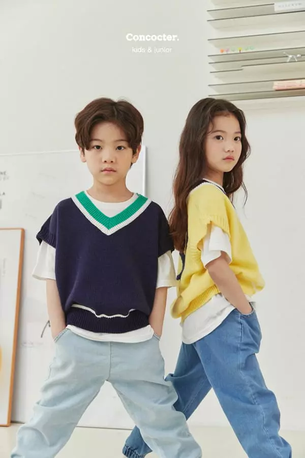 Concocter - Korean Children Fashion - #littlefashionista - Span Jogger Jeans - 3