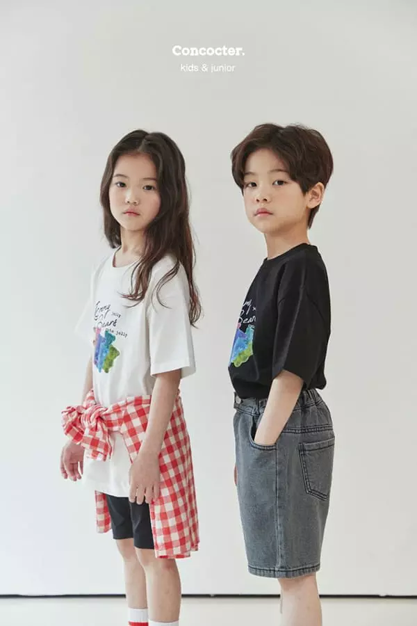 Concocter - Korean Children Fashion - #minifashionista - Jelly Bear Short Sleeves - 6