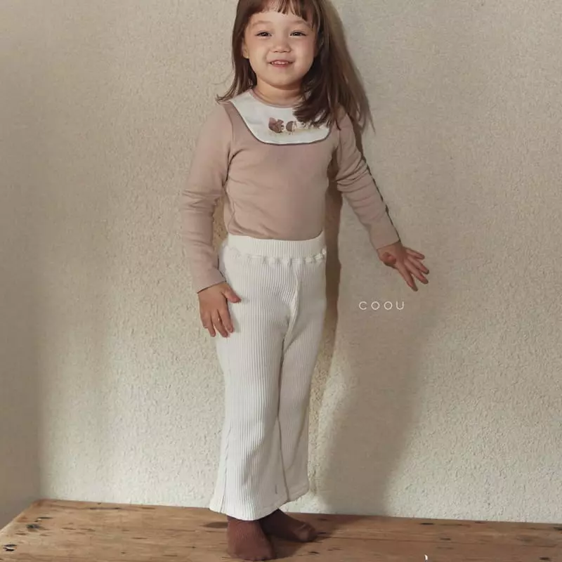Coou - Korean Children Fashion - #kidzfashiontrend - Main Waffle Bootscut - 4
