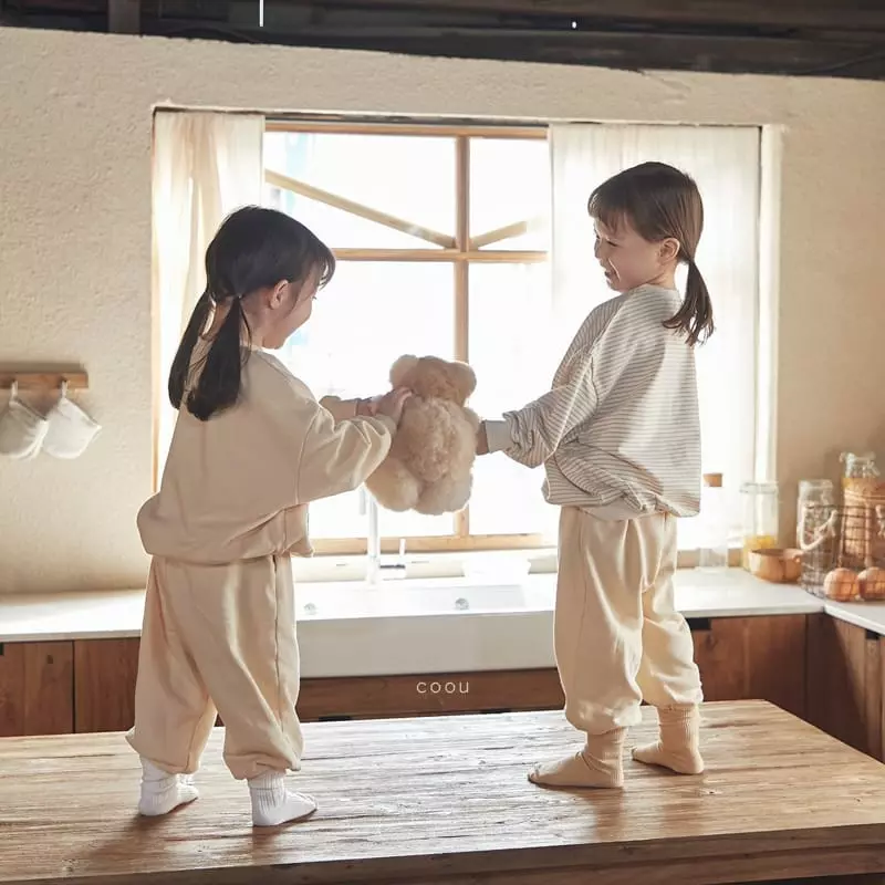 Coou - Korean Children Fashion - #Kfashion4kids - Easywear Training Pants - 3