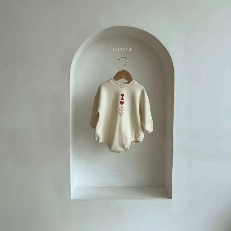 Coou - Korean Children Fashion - #childofig - Love Bodysuit - 7