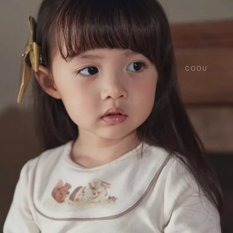 Coou - Korean Children Fashion - #kidsstore - Animall Color Tee - 4