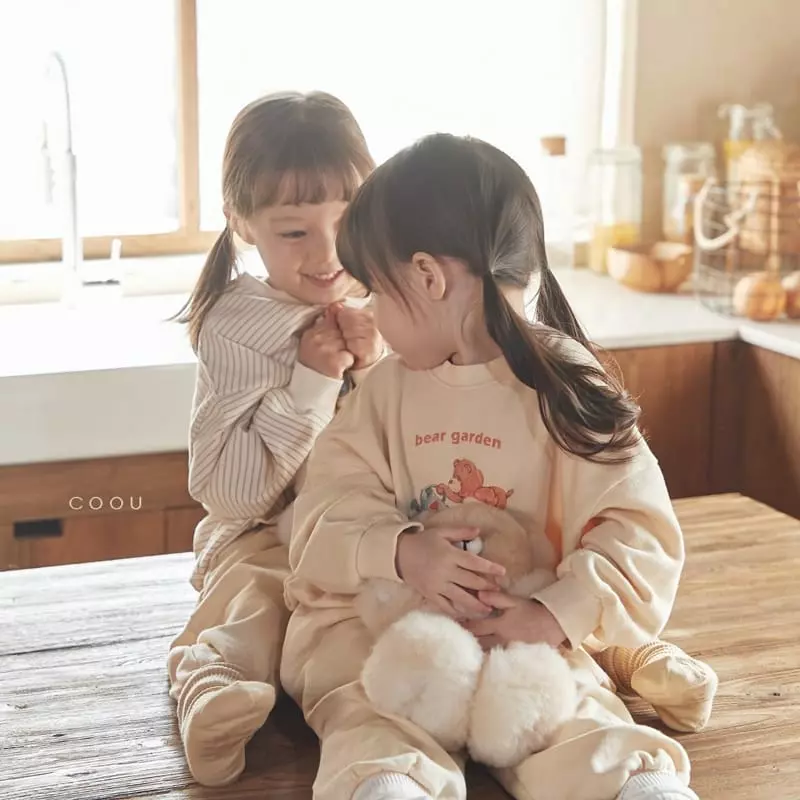 Coou - Korean Children Fashion - #magicofchildhood - Bear Garden Sweatshirt - 3