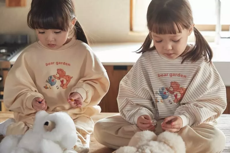 Coou - Korean Children Fashion - #prettylittlegirls - Bear Garden Sweatshirt - 5