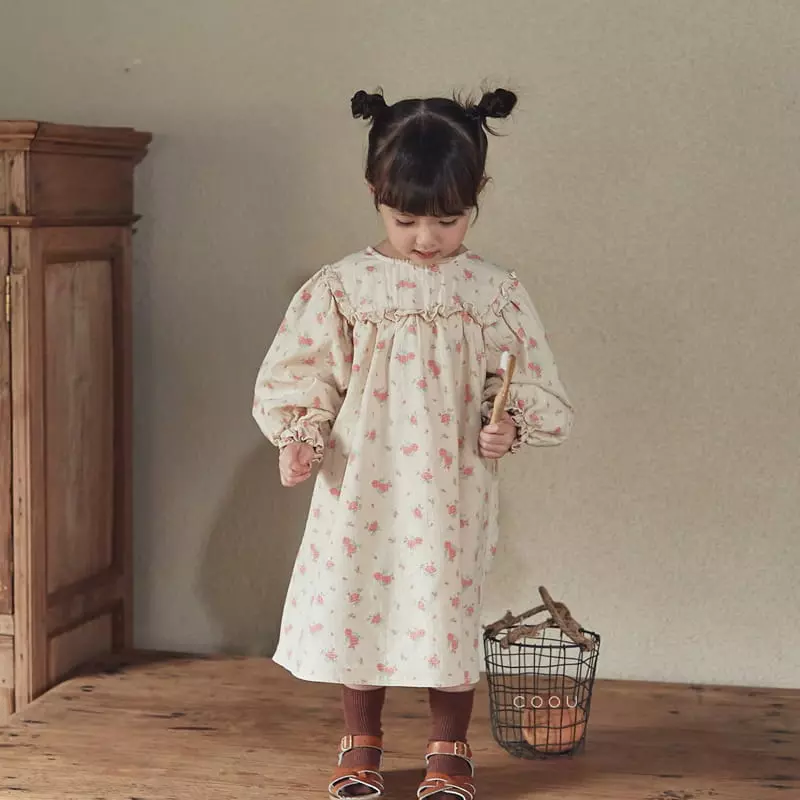 Coou - Korean Children Fashion - #todddlerfashion - Jenny One-piece - 4