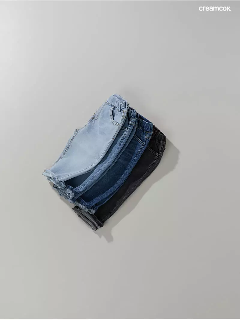 Creamcok - Korean Children Fashion - #Kfashion4kids - Fit Jeans