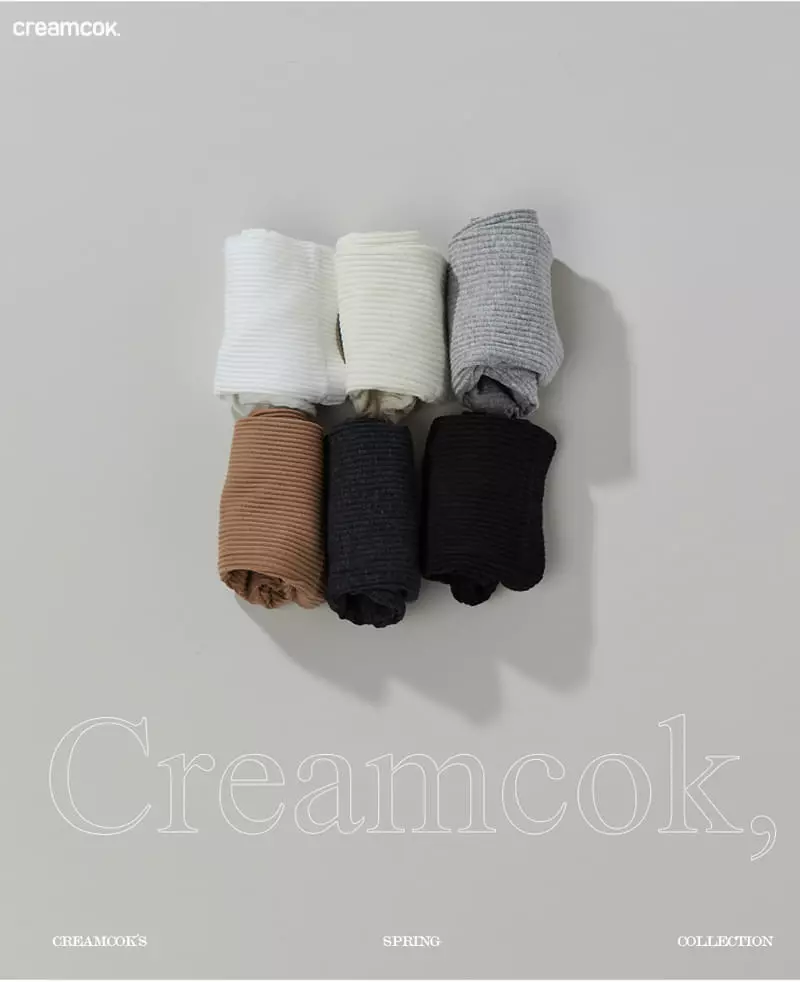 Creamcok - Korean Children Fashion - #Kfashion4kids - Sticky Rib Leggings - 8