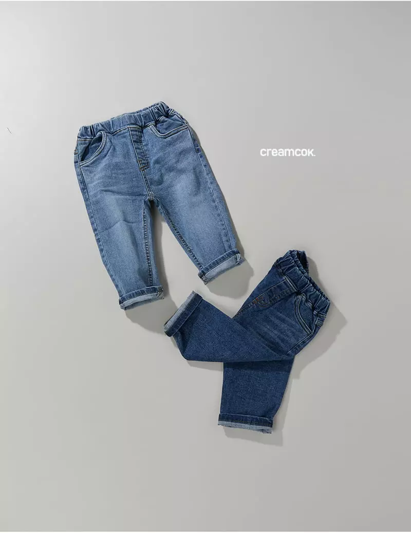 Creamcok - Korean Children Fashion - #childofig - Fit Jeans - 6