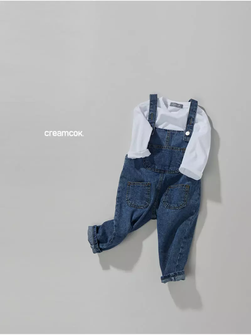 Creamcok - Korean Children Fashion - #childrensboutique - Layered Slit Long Sleeves Tee - 11