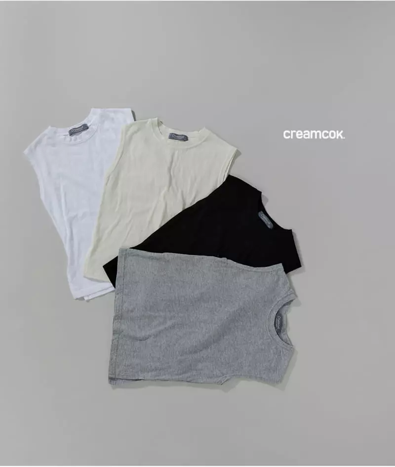 Creamcok - Korean Children Fashion - #childrensboutique - Layered Slie Sleeveless - 9