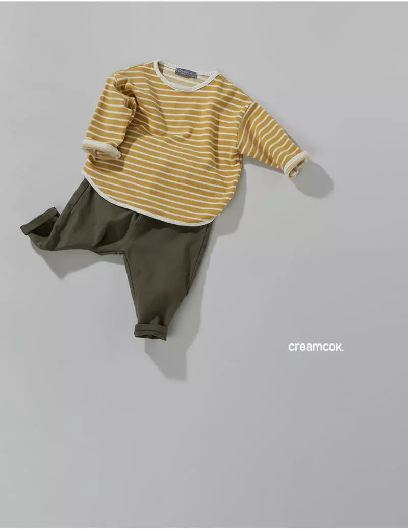 Creamcok - Korean Children Fashion - #discoveringself - Everyday Wear Bagy Pants - 5