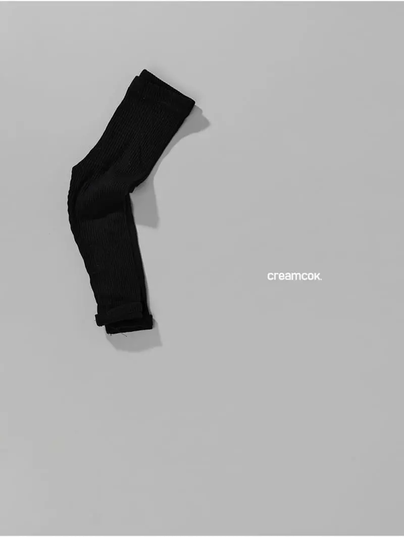 Creamcok - Korean Children Fashion - #discoveringself - Sticky Rib Leggings - 3