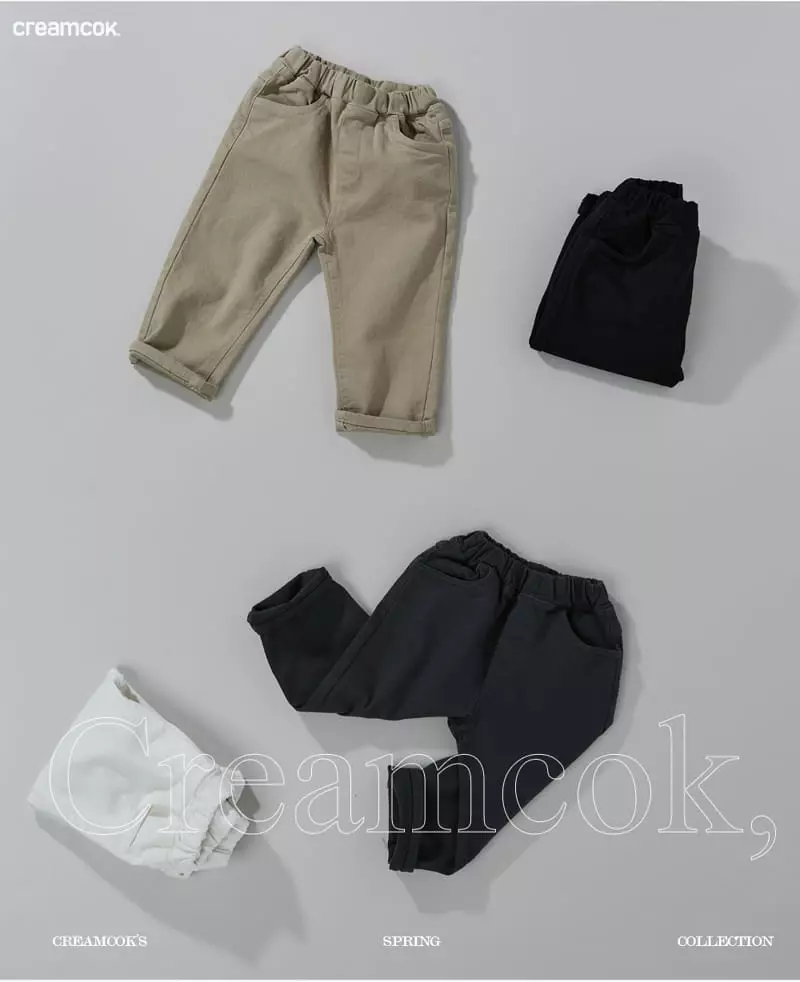 Creamcok - Korean Children Fashion - #fashionkids - Nive Straight Pants - 8