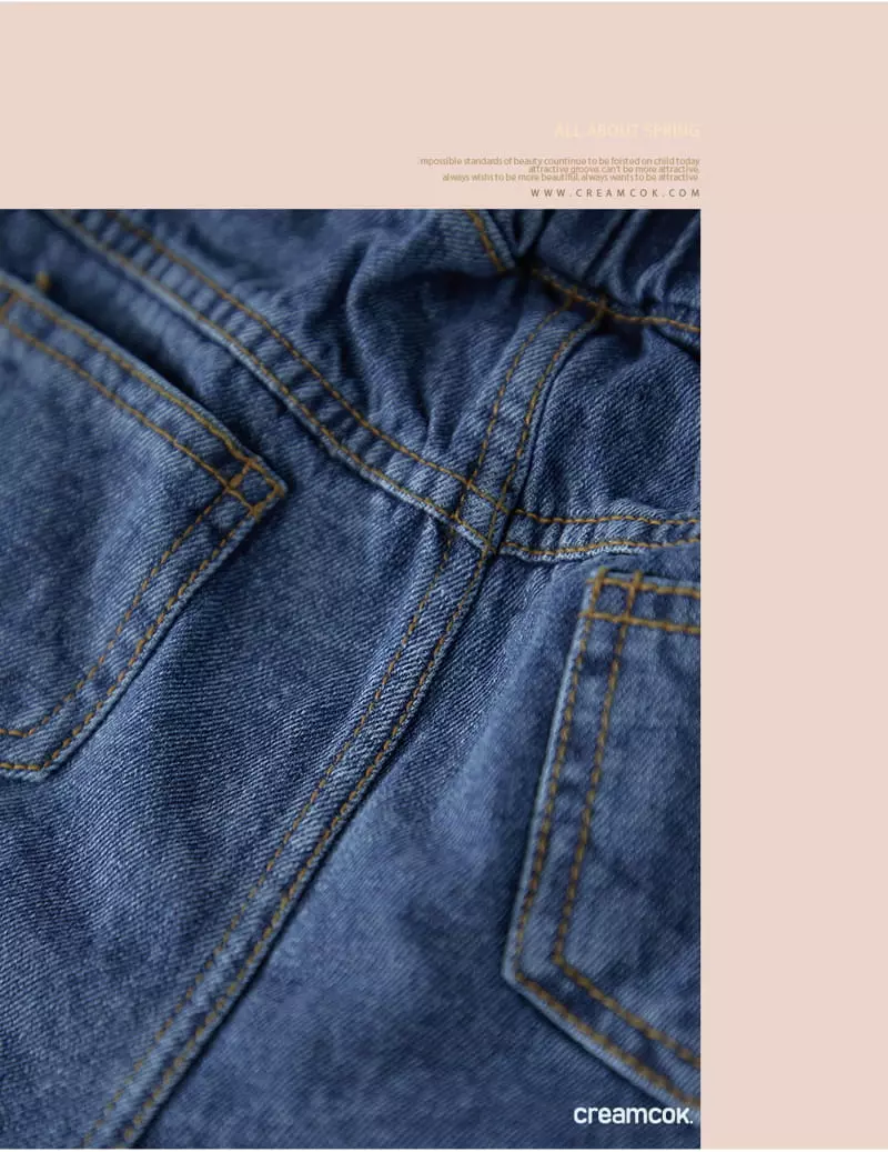 Creamcok - Korean Children Fashion - #kidsshorts - Perfect Jeans - 10
