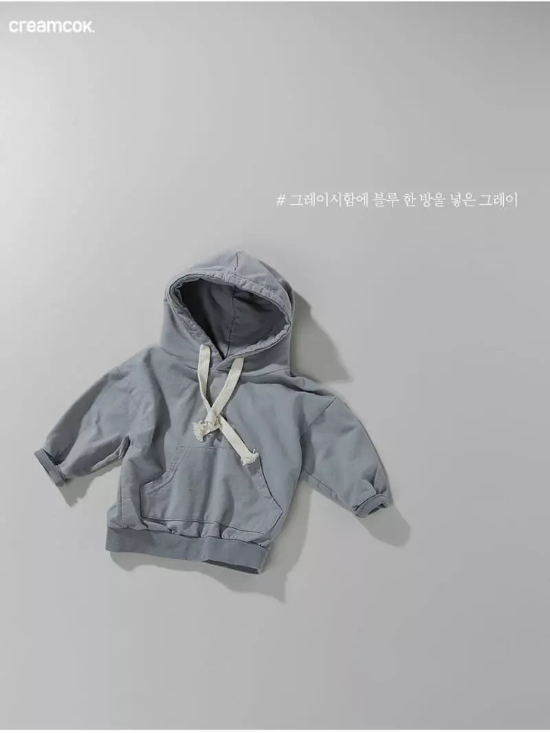Creamcok - Korean Children Fashion - #kidsshorts - Muzi Terry Hoody - 12