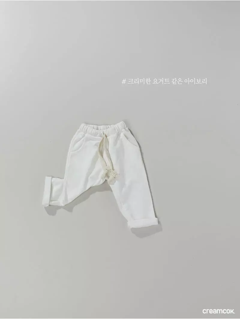 Creamcok - Korean Children Fashion - #kidsstore - Terry Pants - 2