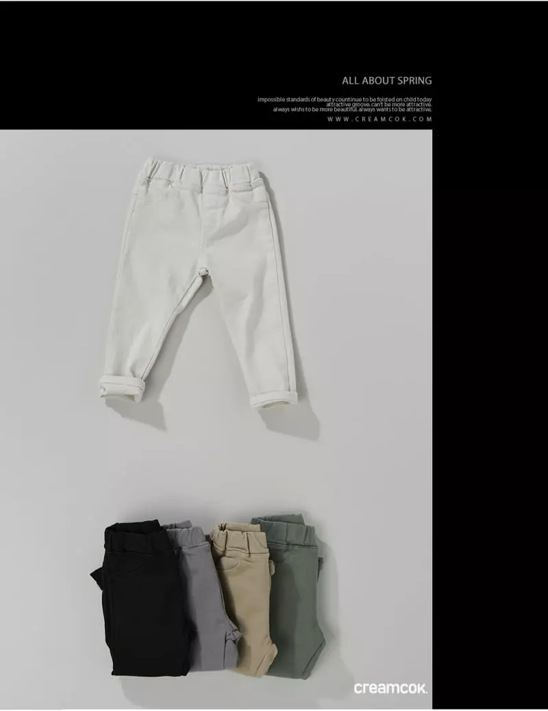 Creamcok - Korean Children Fashion - #kidzfashiontrend - Good Jeggings - 10