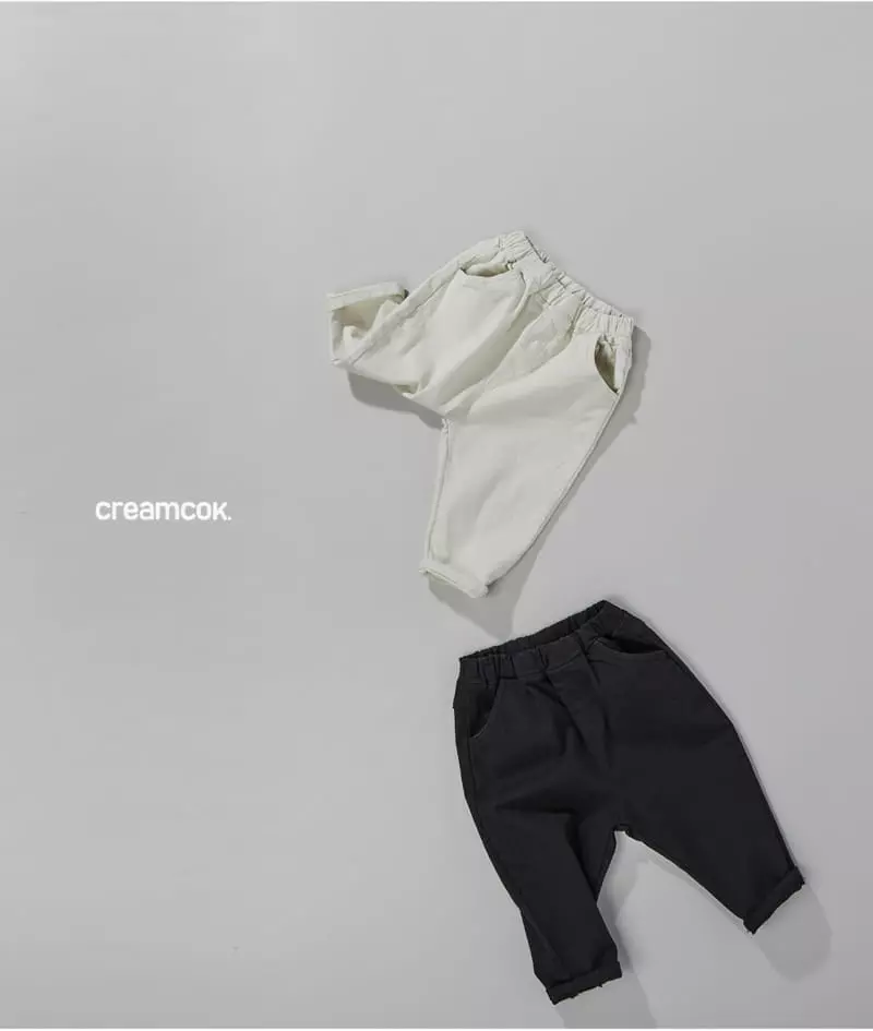 Creamcok - Korean Children Fashion - #kidzfashiontrend - Everyday Wear Bagy Pants - 9