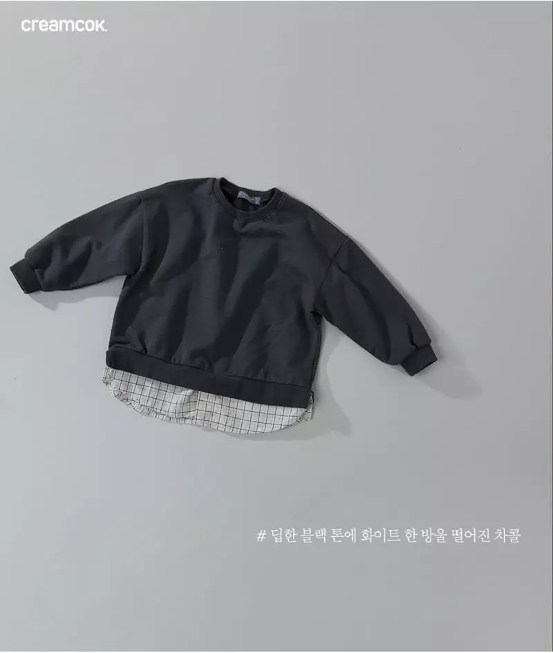 Creamcok - Korean Children Fashion - #littlefashionista - Everyday Wear Shirt Sweatshirt - 9