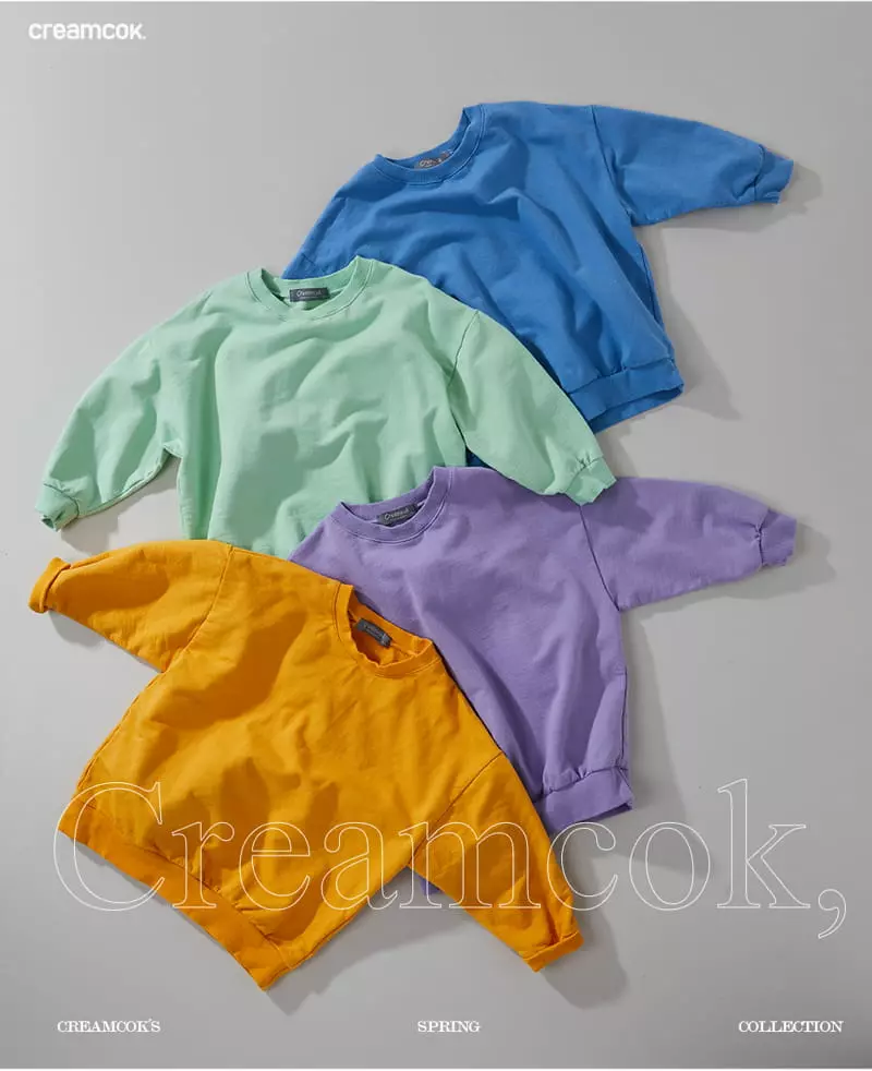 Creamcok - Korean Children Fashion - #littlefashionista - Terry Sweatshirt - 8
