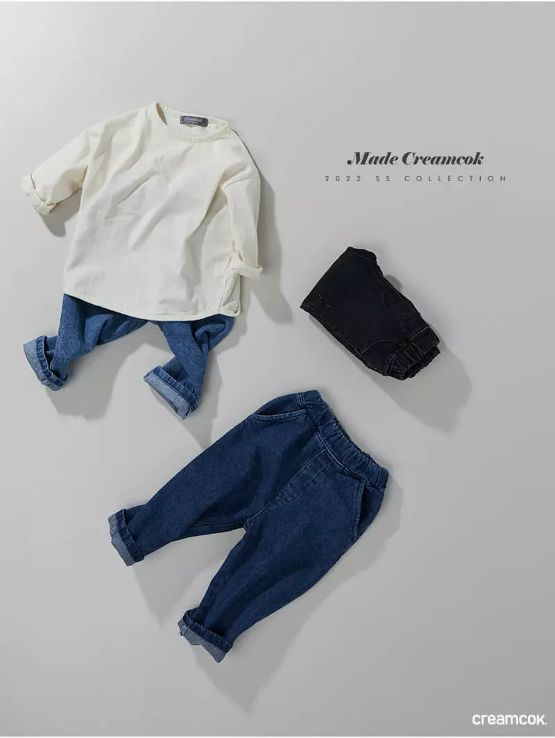 Creamcok - Korean Children Fashion - #littlefashionista - Tomorrow Jeans - 3