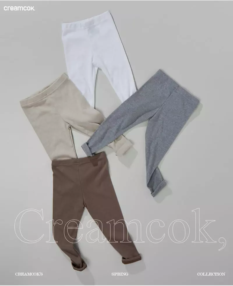 Creamcok - Korean Children Fashion - #littlefashionista - Daily Single Leggings - 8