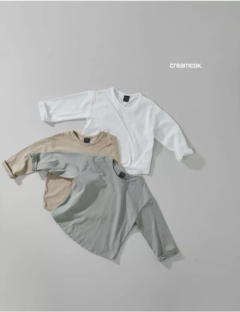 Creamcok - Korean Children Fashion - #littlefashionista - Cream Pook Tee - 5