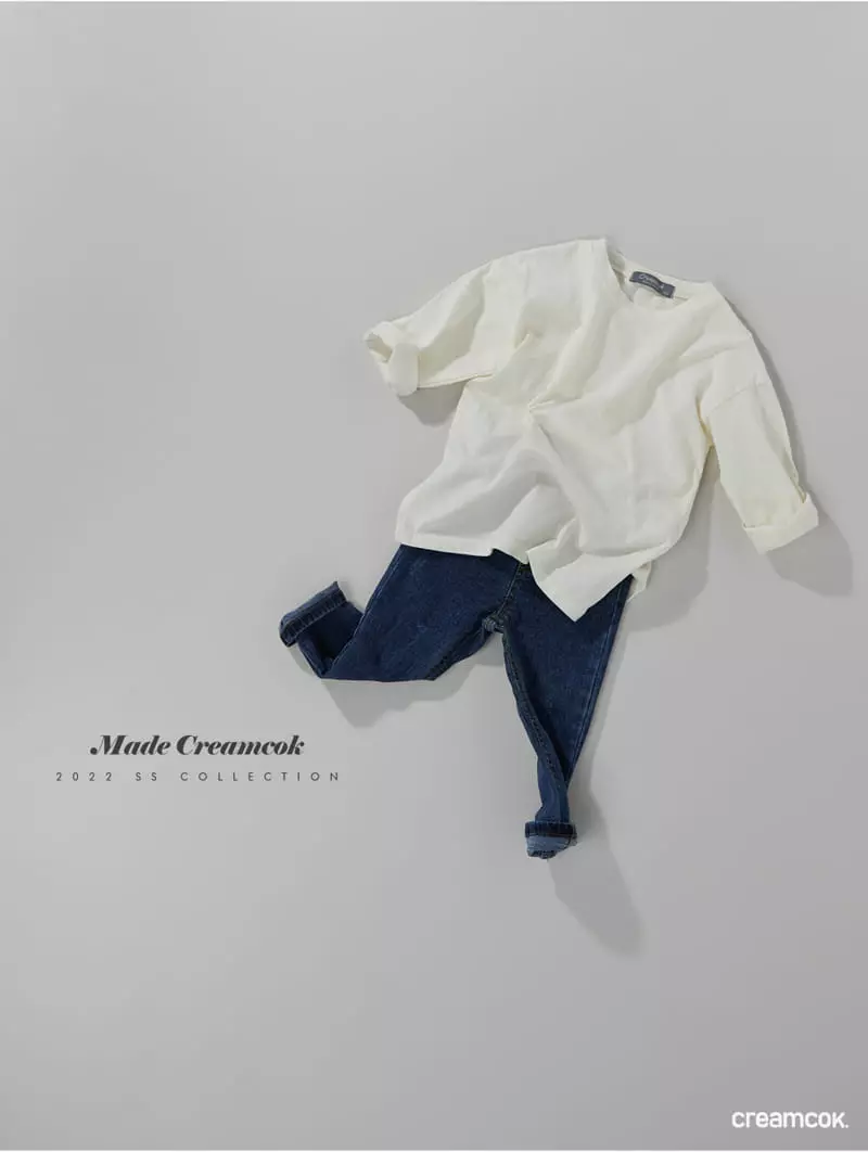 Creamcok - Korean Children Fashion - #magicofchildhood - Style Denim Leggings - 2