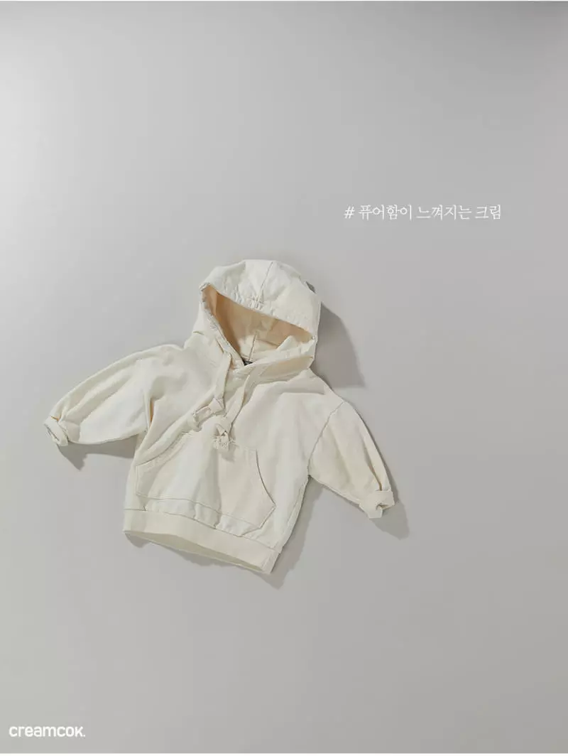 Creamcok - Korean Children Fashion - #magicofchildhood - Muzi Terry Hoody