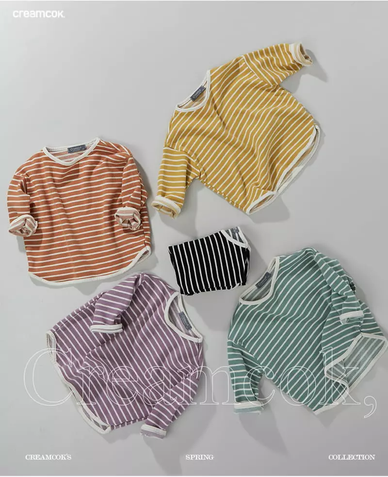 Creamcok - Korean Children Fashion - #minifashionista - Colorful Boodle Tee - 8