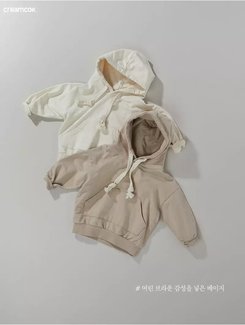 Creamcok - Korean Children Fashion - #minifashionista - Muzi Terry Hoody - 2