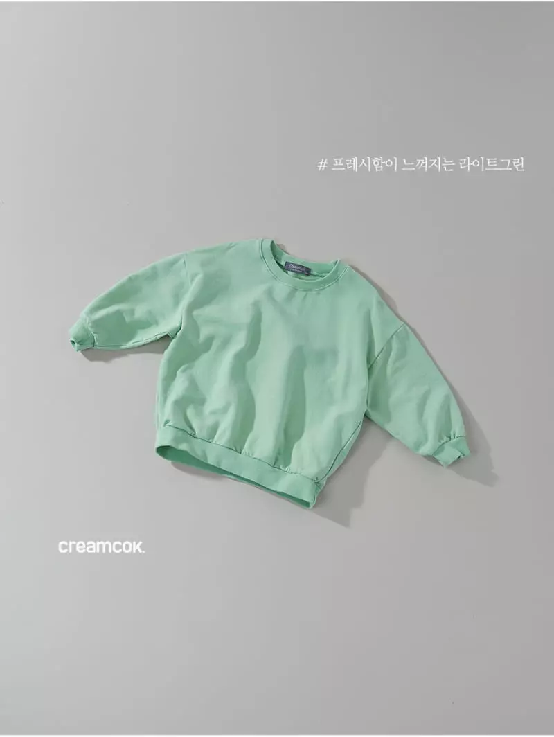 Creamcok - Korean Children Fashion - #prettylittlegirls - Terry Sweatshirt - 11