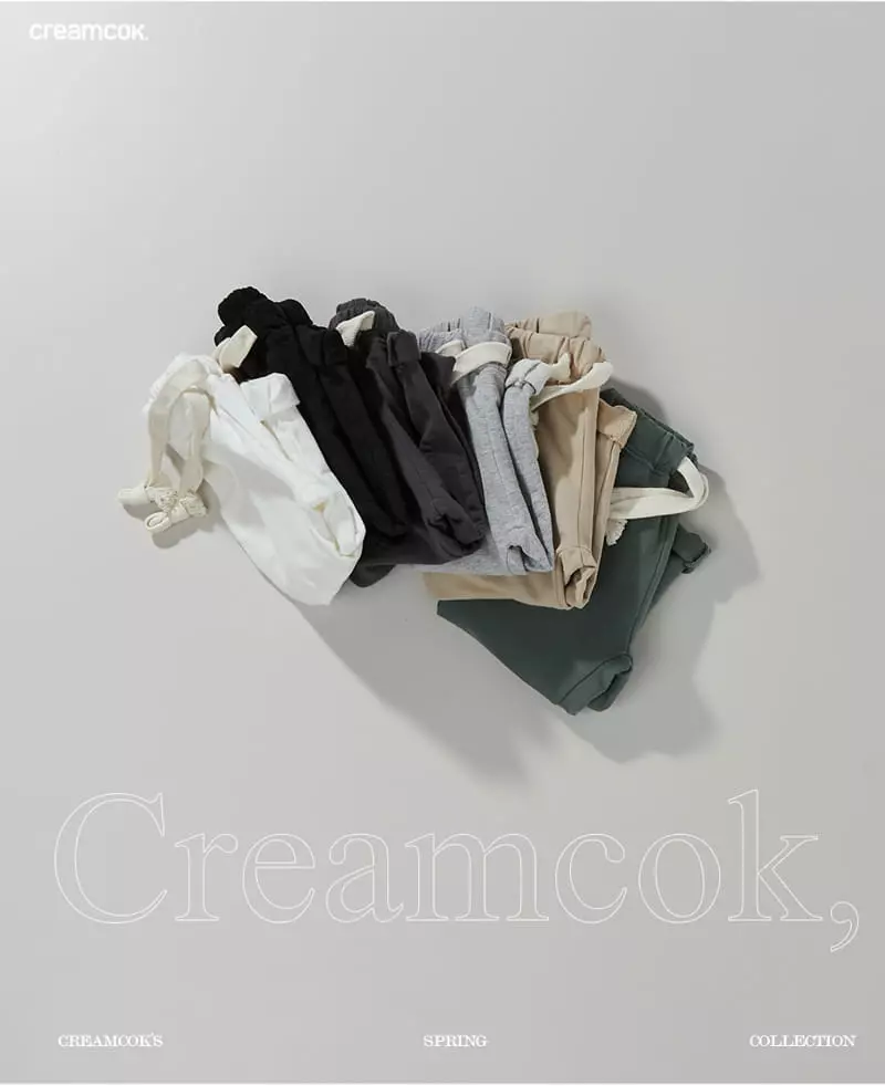 Creamcok - Korean Children Fashion - #prettylittlegirls - Terry Pants - 8