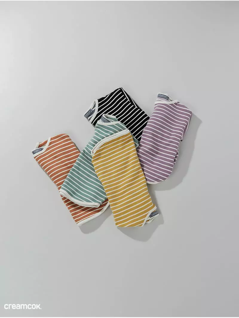 Creamcok - Korean Children Fashion - #toddlerclothing - Colorful Boodle Tee - 11