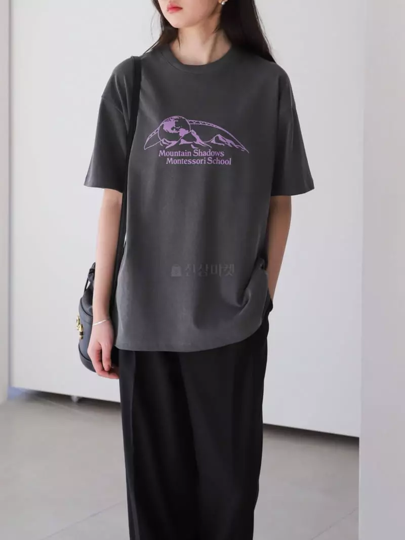 Cullum - Korean Women Fashion - #momslook - Reno Tee - 3