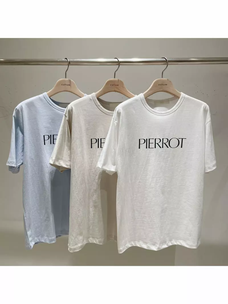 Cullum - Korean Women Fashion - #momslook - Pierrot Tee