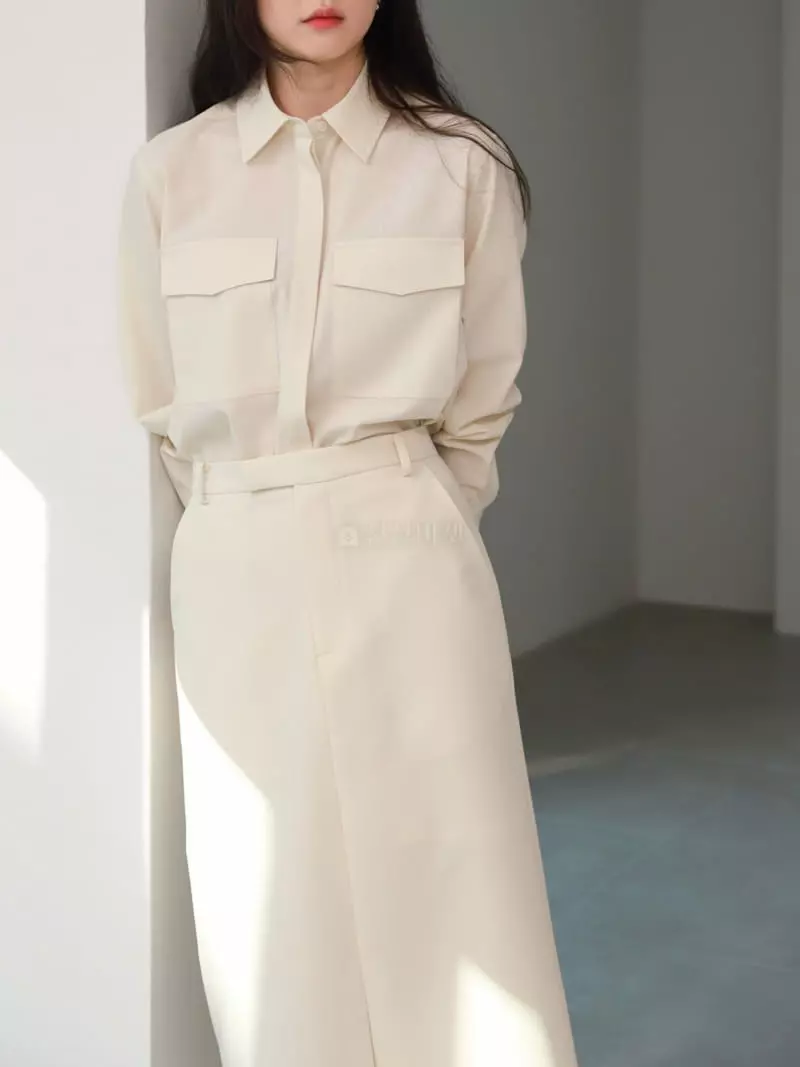 Cullum - Korean Women Fashion - #romanticstyle - Merry Shirt - 2