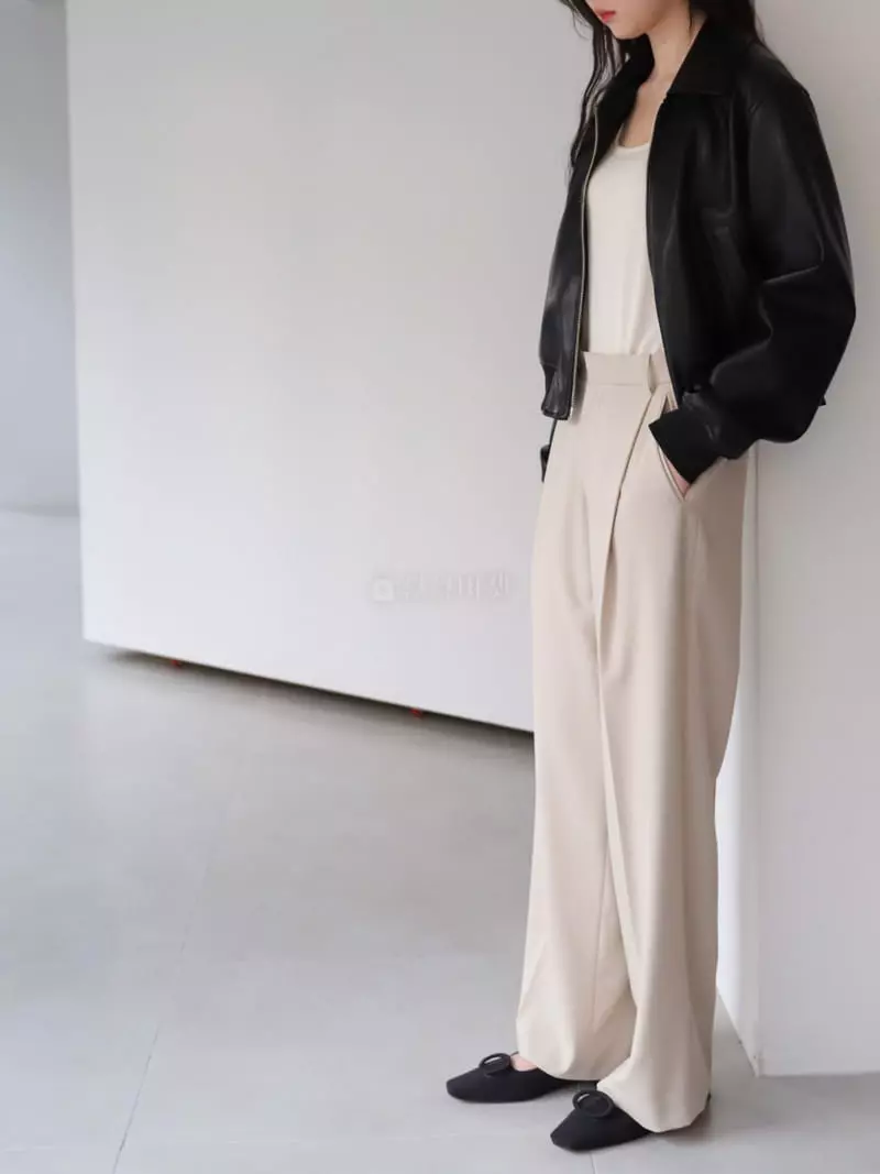 Cullum - Korean Women Fashion - #vintagekidsstyle - Martin Pants