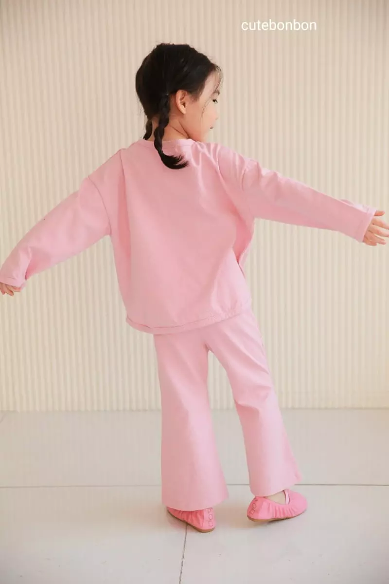 Cutebonbon - Korean Children Fashion - #Kfashion4kids - Paris Top Bottom Set