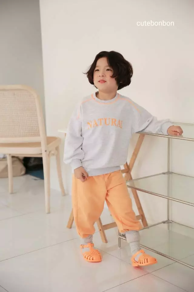 Cutebonbon - Korean Children Fashion - #childofig - Guy Lupa Color Top Bottom Set - 8