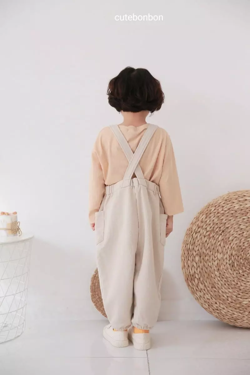 Cutebonbon - Korean Children Fashion - #kidsshorts - Abang Dungarees Jumpsuit - 10
