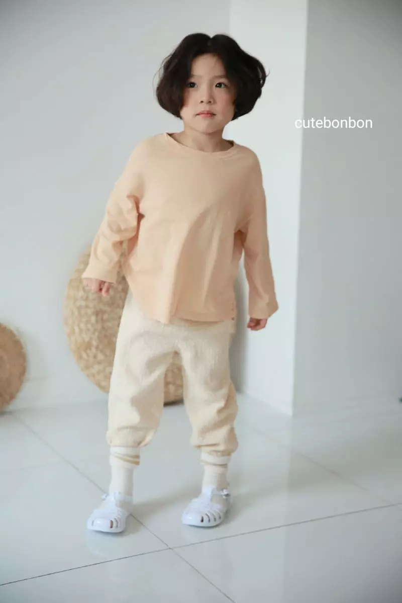 Cutebonbon - Korean Children Fashion - #kidsshorts - Benjamin Loose Tee - 7