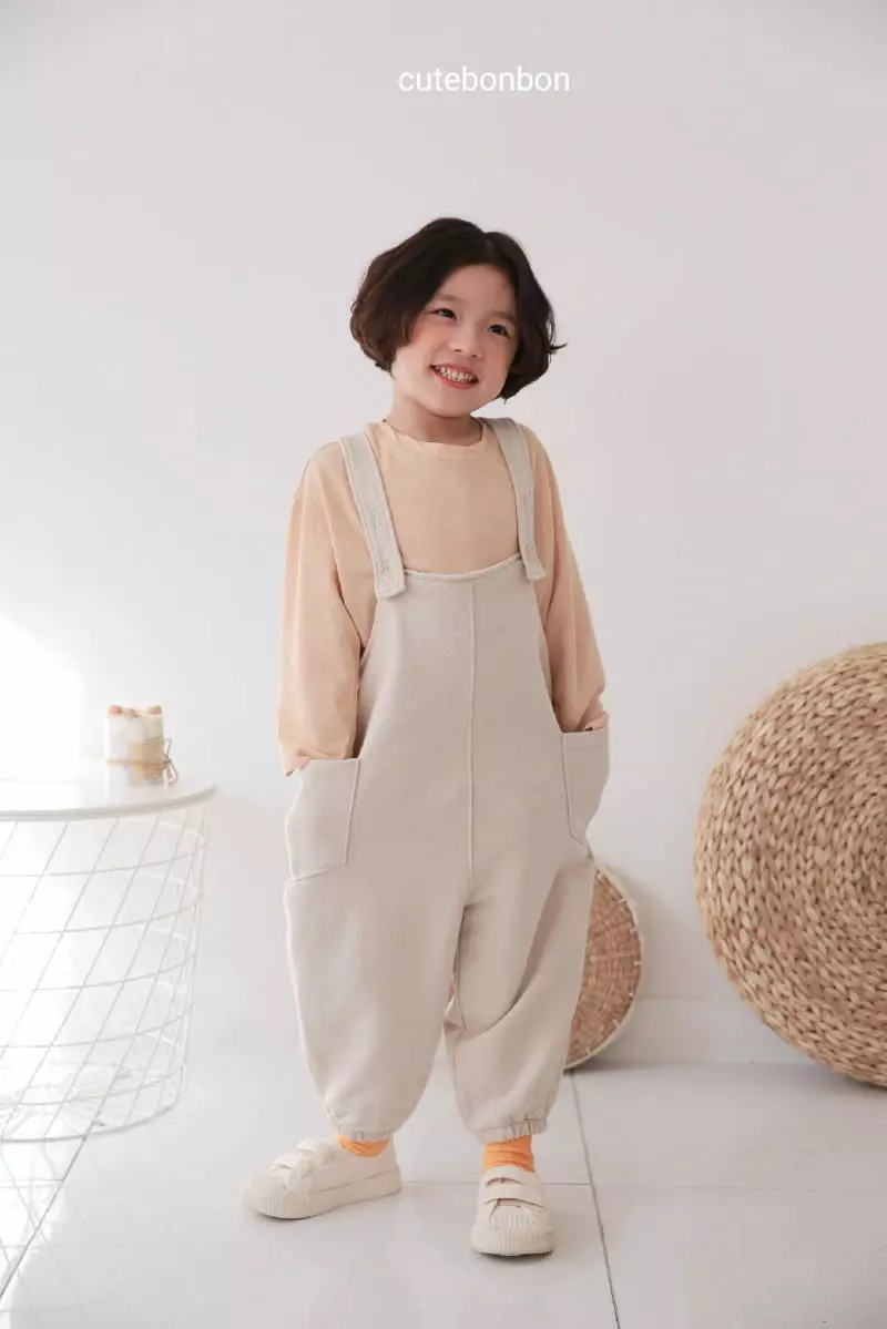 Cutebonbon - Korean Children Fashion - #prettylittlegirls - Abang Dungarees Jumpsuit - 3