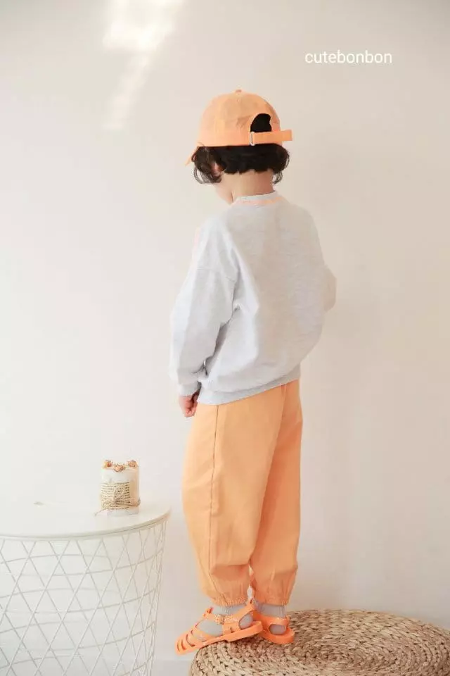 Cutebonbon - Korean Children Fashion - #minifashionista - Guy Lupa Color Top Bottom Set - 4
