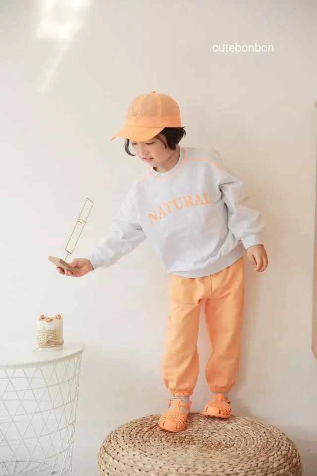 Cutebonbon - Korean Children Fashion - #todddlerfashion - Guy Lupa Color Top Bottom Set - 5