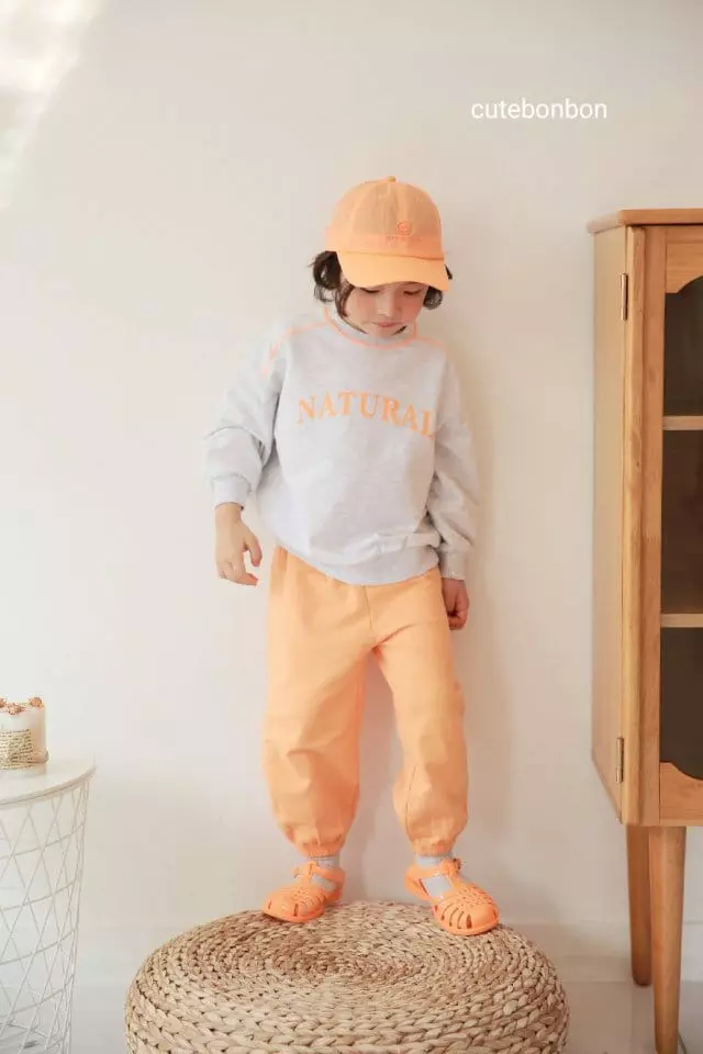 Cutebonbon - Korean Children Fashion - #toddlerclothing - Guy Lupa Color Top Bottom Set - 6